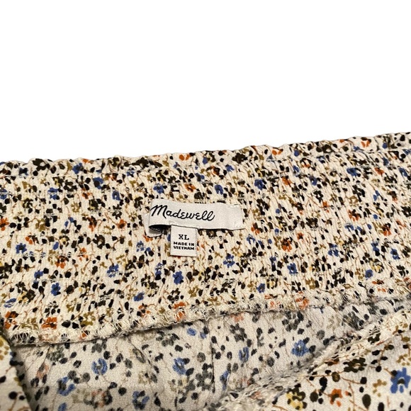 Madewell Tie-Waist Tiered Skirt in Fieldwalk Floral - Picture 8 of 9